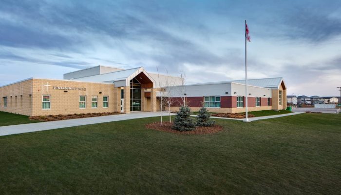 a house with a grass field